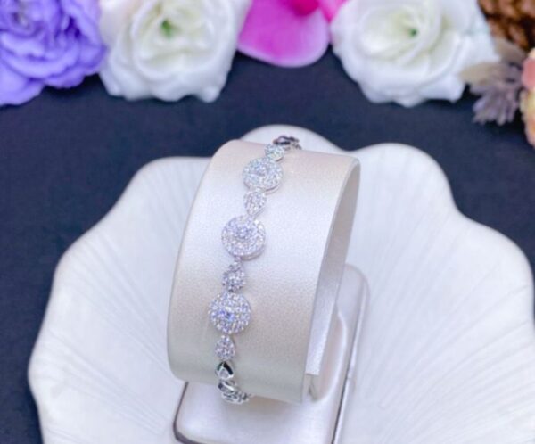 Gelang Rantai Model Bulat Besar Kecil Berlian